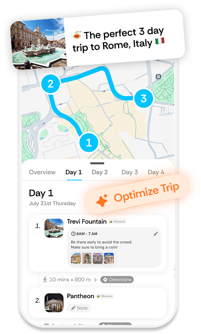 Get your perfect itinerary